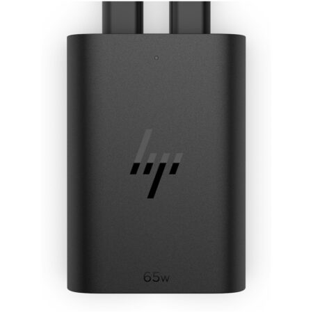 HP 65W GaN USB-C Laptop Charger Oplader Zwart | HP