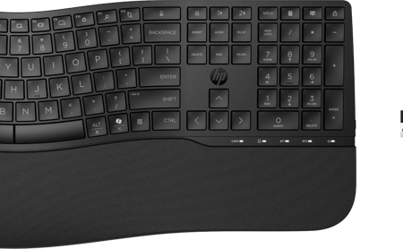 HP 680 Comfort Dual-Mode Keyboard and Mouse Combo-QWERTY- ISO layout