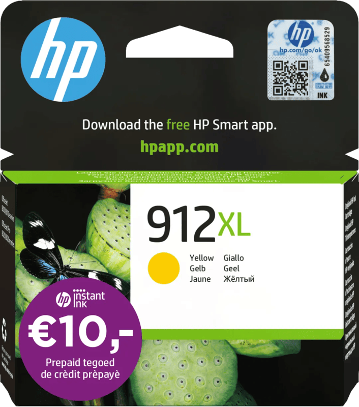 HP 912XL Cartridge Geel