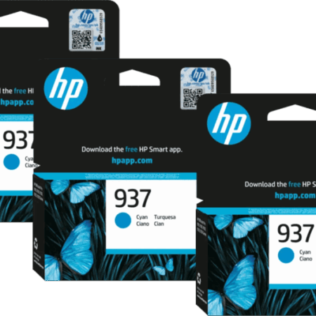 HP 937 Cartridge Cyaan (3 stuks)