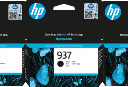 HP 937 Cartridge Zwart Triple Pack