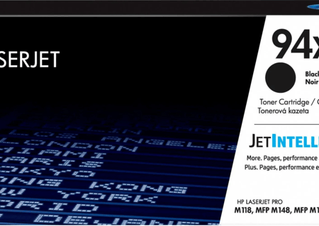 HP 94X Toner Zwart (Hoge Capaciteit)