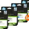 HP 953XL Cartridges 4-Kleuren pack (3 stuks)