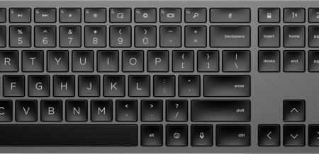 HP 975 Dual-Mode Draadloos Toetsenbord Zwart QWERTY