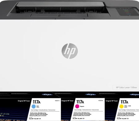 HP Color Laser MFP 150nw  + 1 extra set toners