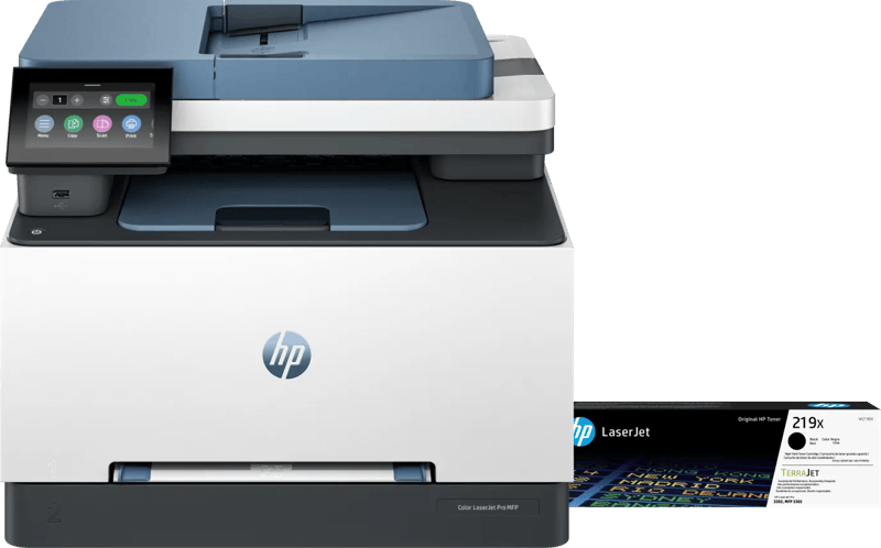 HP Color LaserJet 3302fdw + 1 extra zwarte XL toner