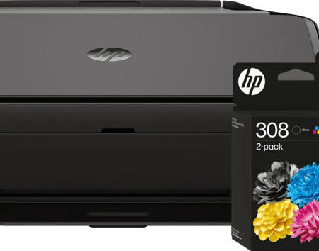 HP DeskJet 2920 All-in-One + 2 zwarte + 2 kleuren cartridges