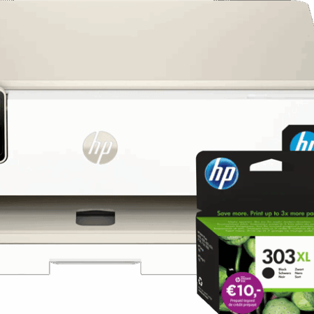 HP Envy Photo 7230 All-in-One + 1 zwarte XL + 1 kleuren XL cartridge