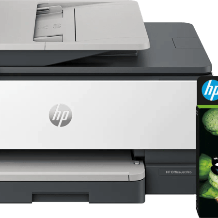 HP OfficeJet Pro 8124e + 1 set extra cartridges