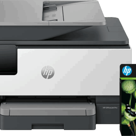 HP OfficeJet Pro 9120e + 1 set extra cartridges