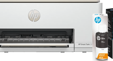 HP Smart Tank 5107 + 1 set extra inkt