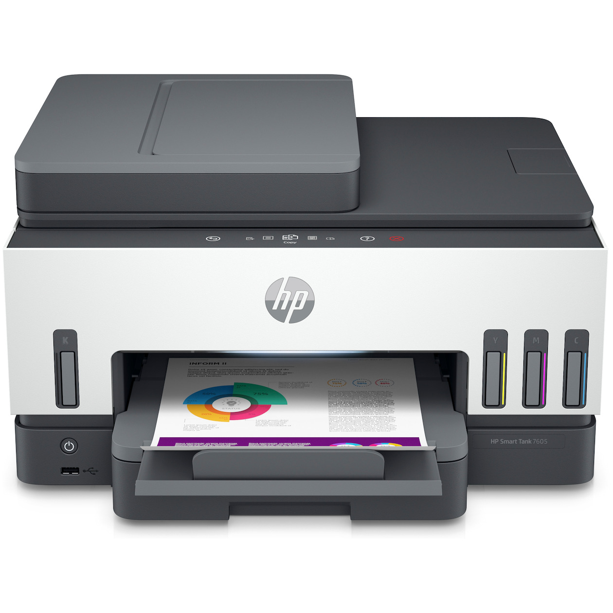 HP Smart Tank 7605 All-in-one inkjet printer Grijs | HP
