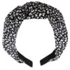 Haarband Cheetah Zwart | Fashionize