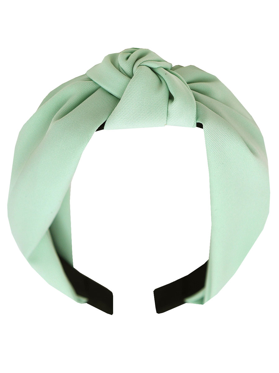 Haarband Knoop Groen | Fashionize