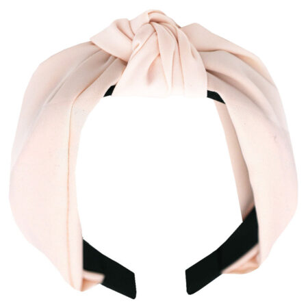 Haarband Knoop Poeder Roze | Fashionize