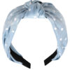 Haarband Stippen Blauw | Fashionize