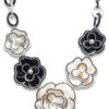 Halsketting Bloemen Parel | Fashionize