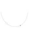 Halsketting Geboortesteen November zilver | Fashionize