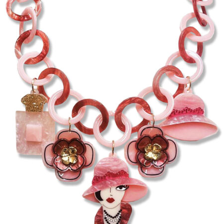 Halsketting Lady Roze | Fashionize