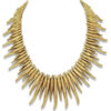 Halsketting Spikes Goud