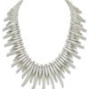 Halsketting Spikes Zilver | Fashionize