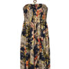 Halterjurk Carmen Donkerblauw | Fashionize