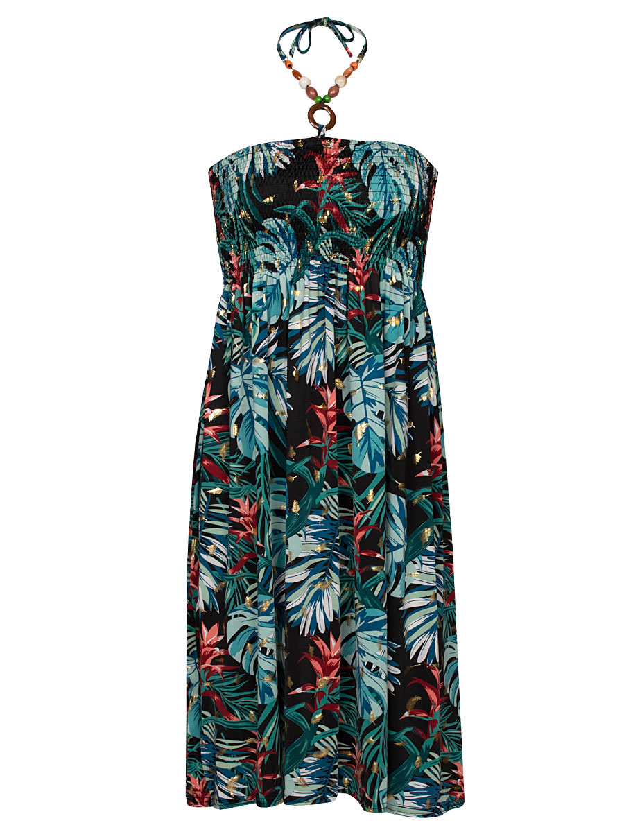 Halterjurk Judith Zwart | Fashionize