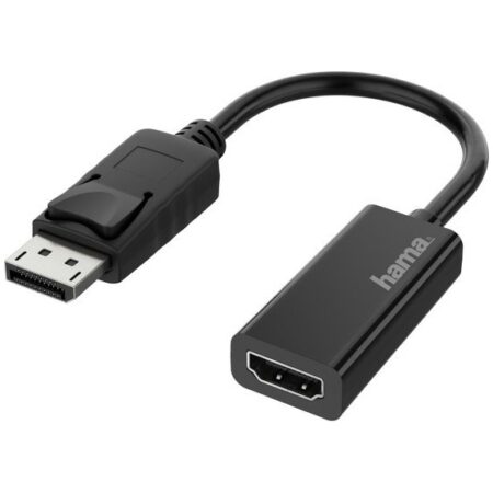 Hama Adapter Displayport naar HDMI Ultra-HD 4K Optische kabel Zwart | Hama