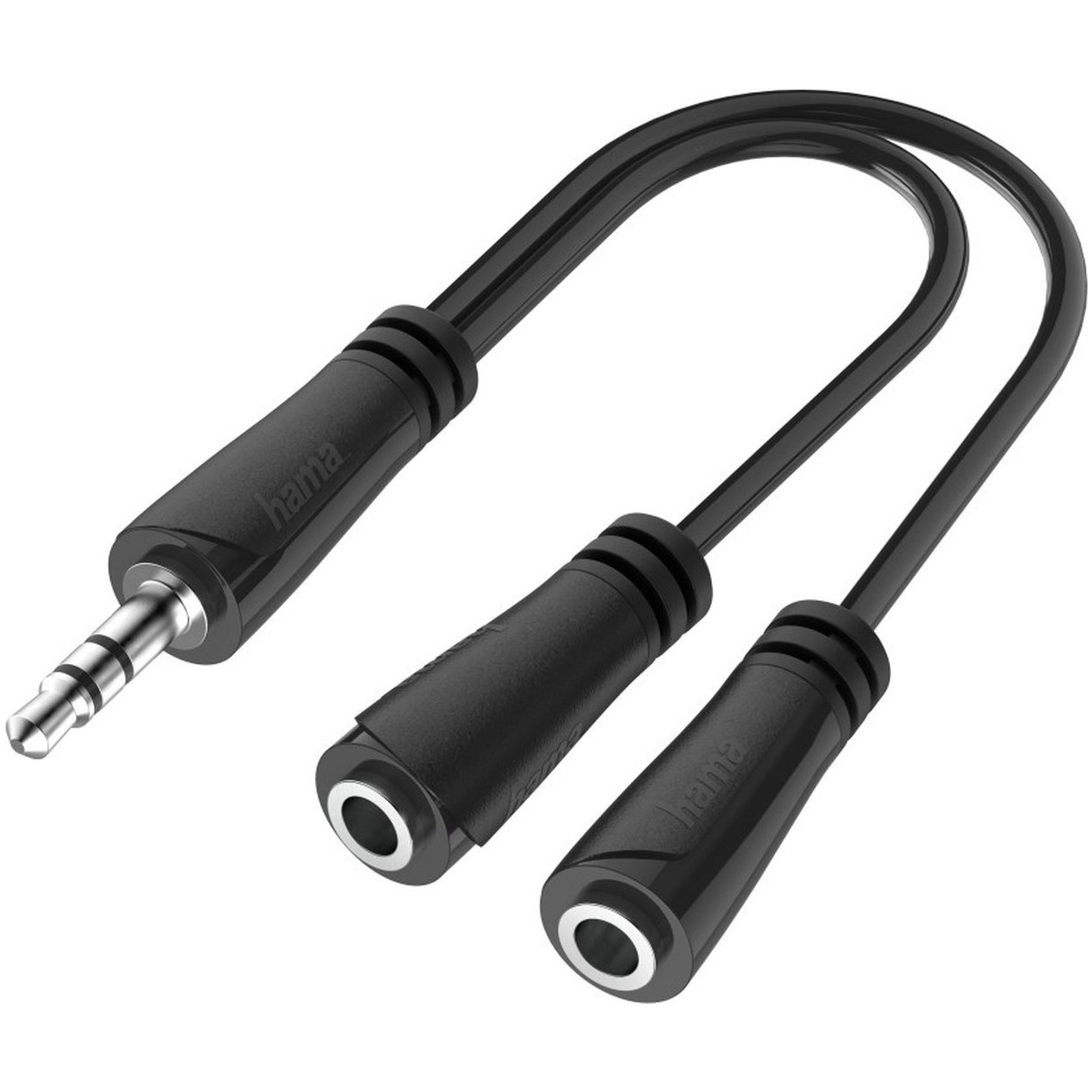 Hama Audio adapter jack 3.5mm - 2x 3.5mm jack Headphone
