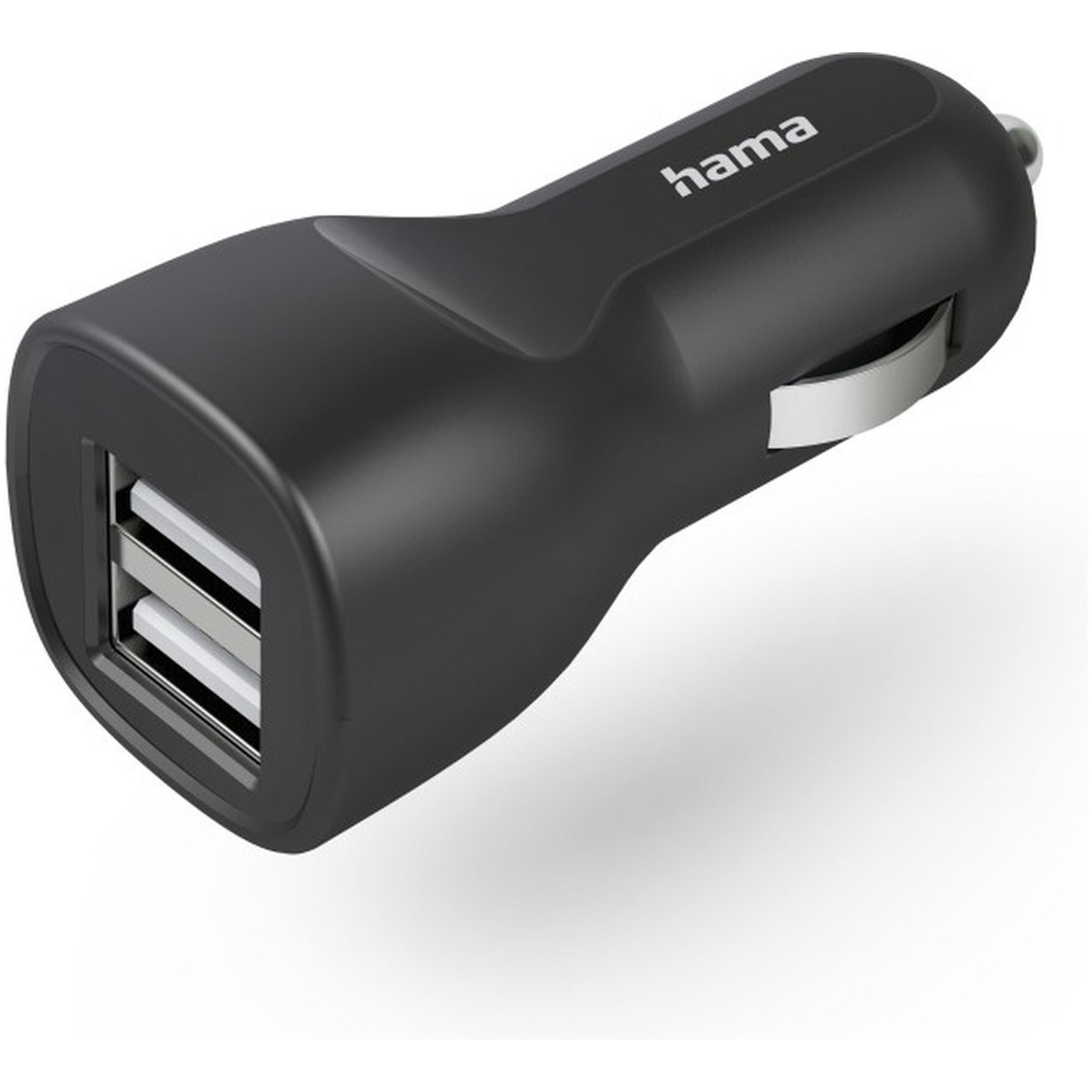 Hama Car Charger met 2x USB-A Socket 12 W Oplader Zwart | Hama