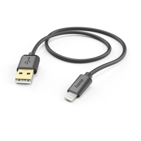 Hama Charging Cable USB-A Lightning 1.5 m Oplader Zwart | Hama