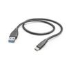 Hama Charging Cable USB-A - USB-C 1.5 m Oplader Zwart | Hama