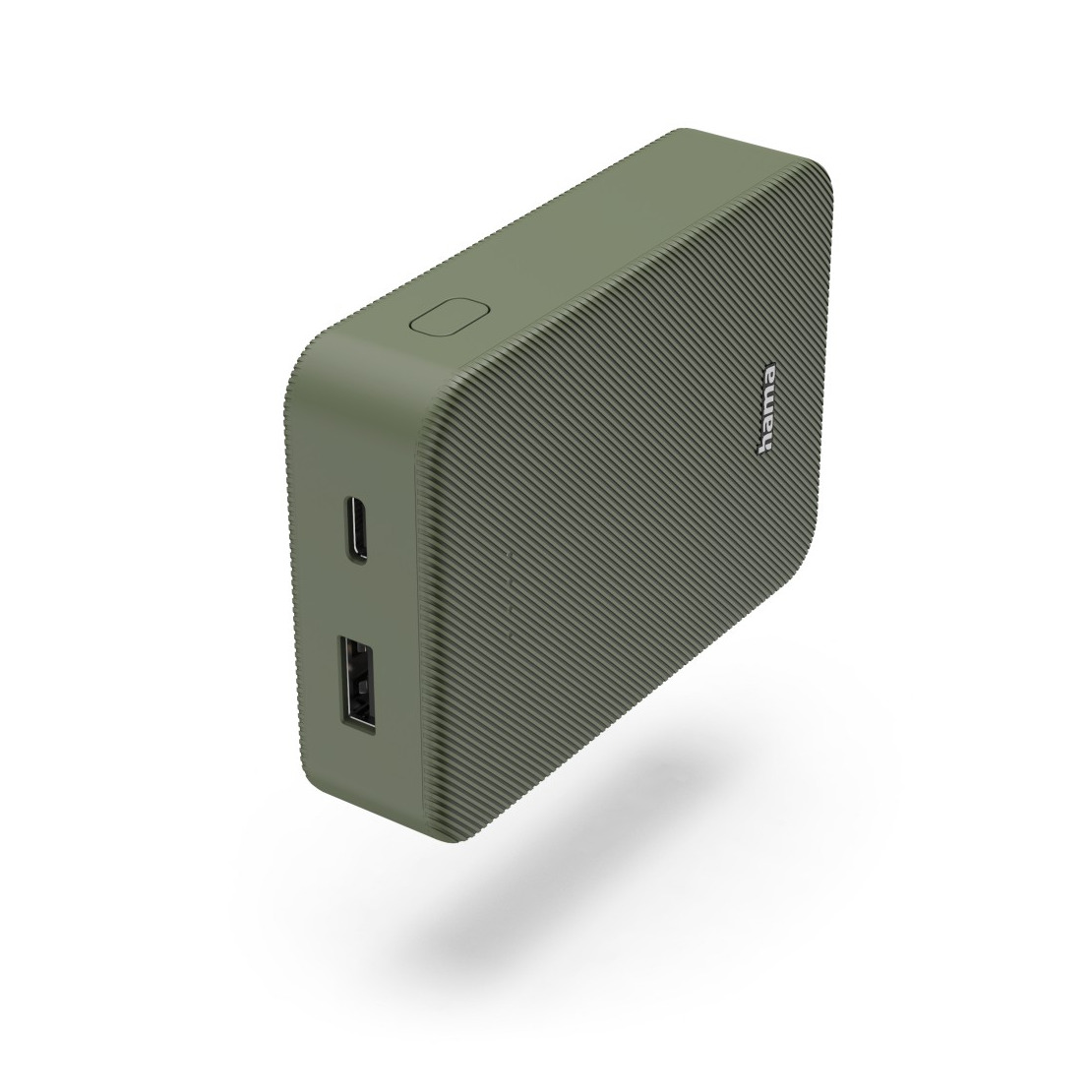 Hama Colour 10 Power Pack 10000 mAh 2 Outputs:USB-C USB-A Powerbank Groen | Hama
