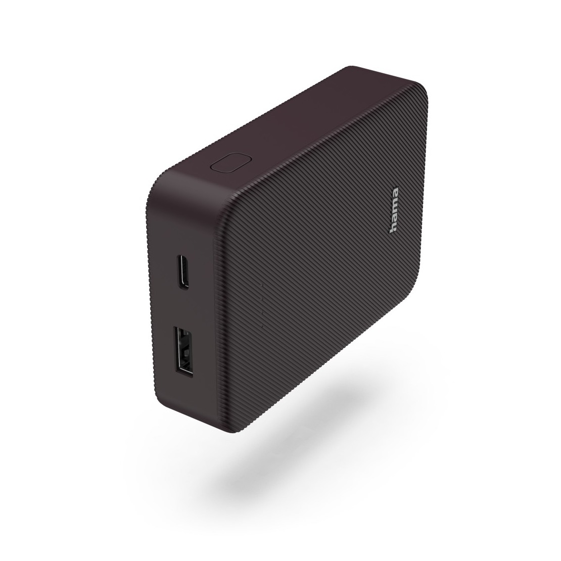 Hama Colour 10 Power Pack 10000 mAh 2 Outputs:USB-C USB-A Powerbank Paars | Hama
