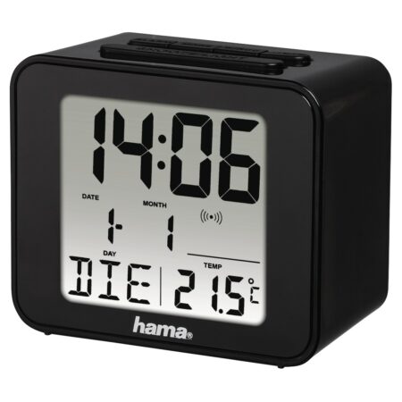 Hama Draadloze wekker Cube Wekker radio Zwart | Hama