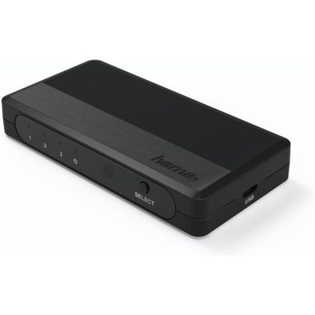 Hama HDMI-splitter 3 input - 1 output Splitter Zwart | Hama