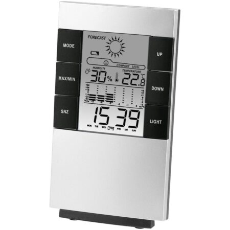 Hama LCD- thermo-/hygrometer TH-200 Weerstation Zilver | Hama
