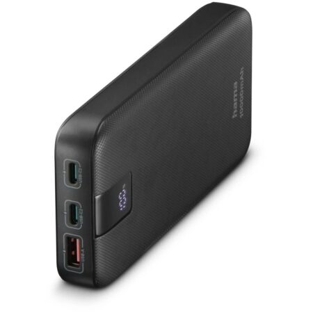 Hama PD 10 Power Pack 10000 mAh 3 Outputs 2x USB-C 1x USB-A Powerbank Grijs | Hama