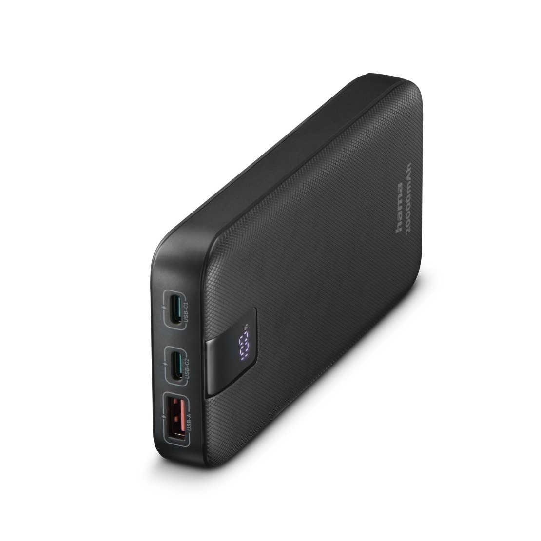 Hama PD 20 Power Pack 20000 mAh Outputs:2x USB-C USB-A Fast Charging Powerbank Grijs | Hama