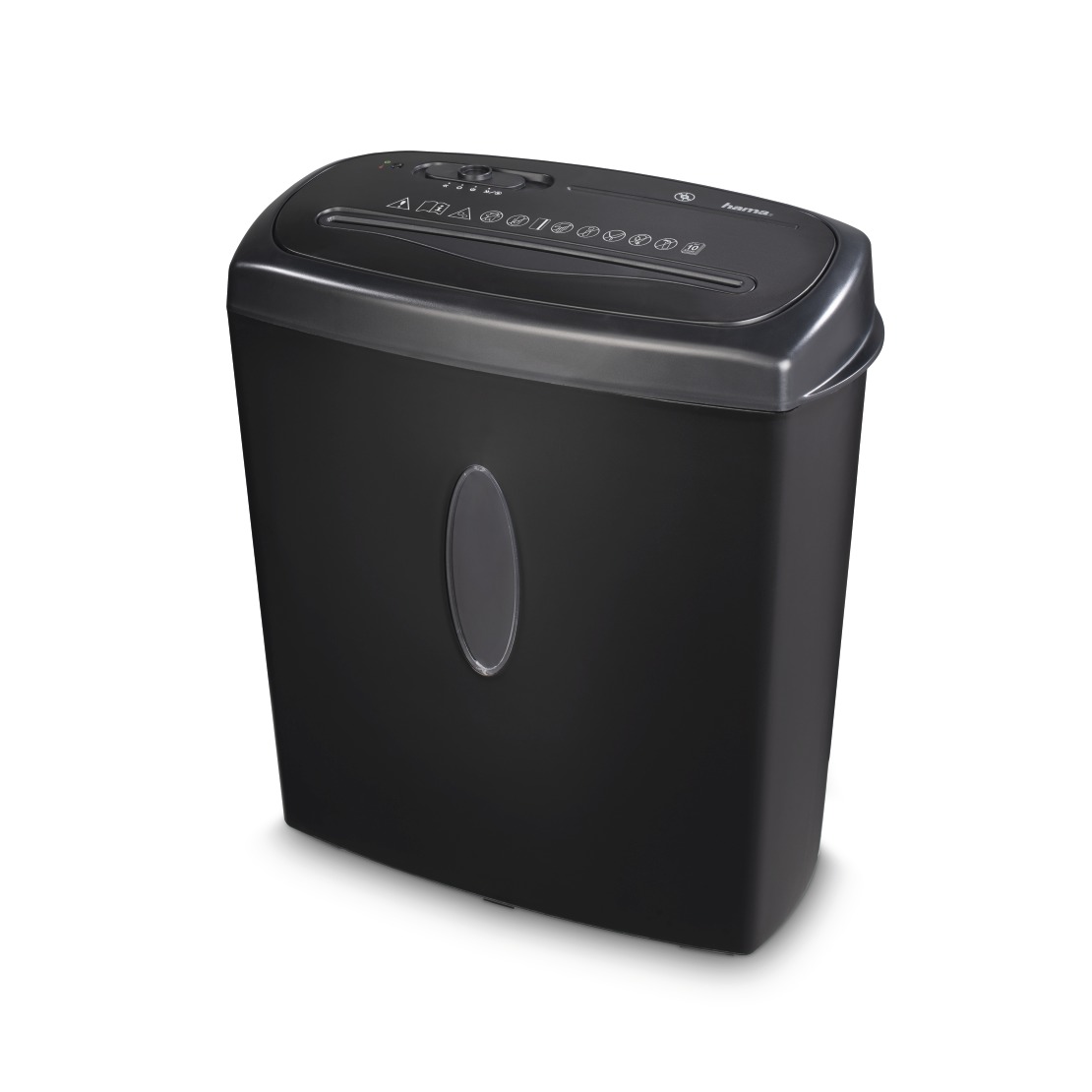 Hama Papiervernietiger Home X10CD Papierversnipperaars Zwart | Hama