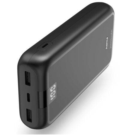 Hama Performance 20 Power Pack 20.000 mAh Powerbank Grijs | Hama