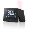 Hama Projectiewekker Plus Charge Wekker radio Zwart | Hama