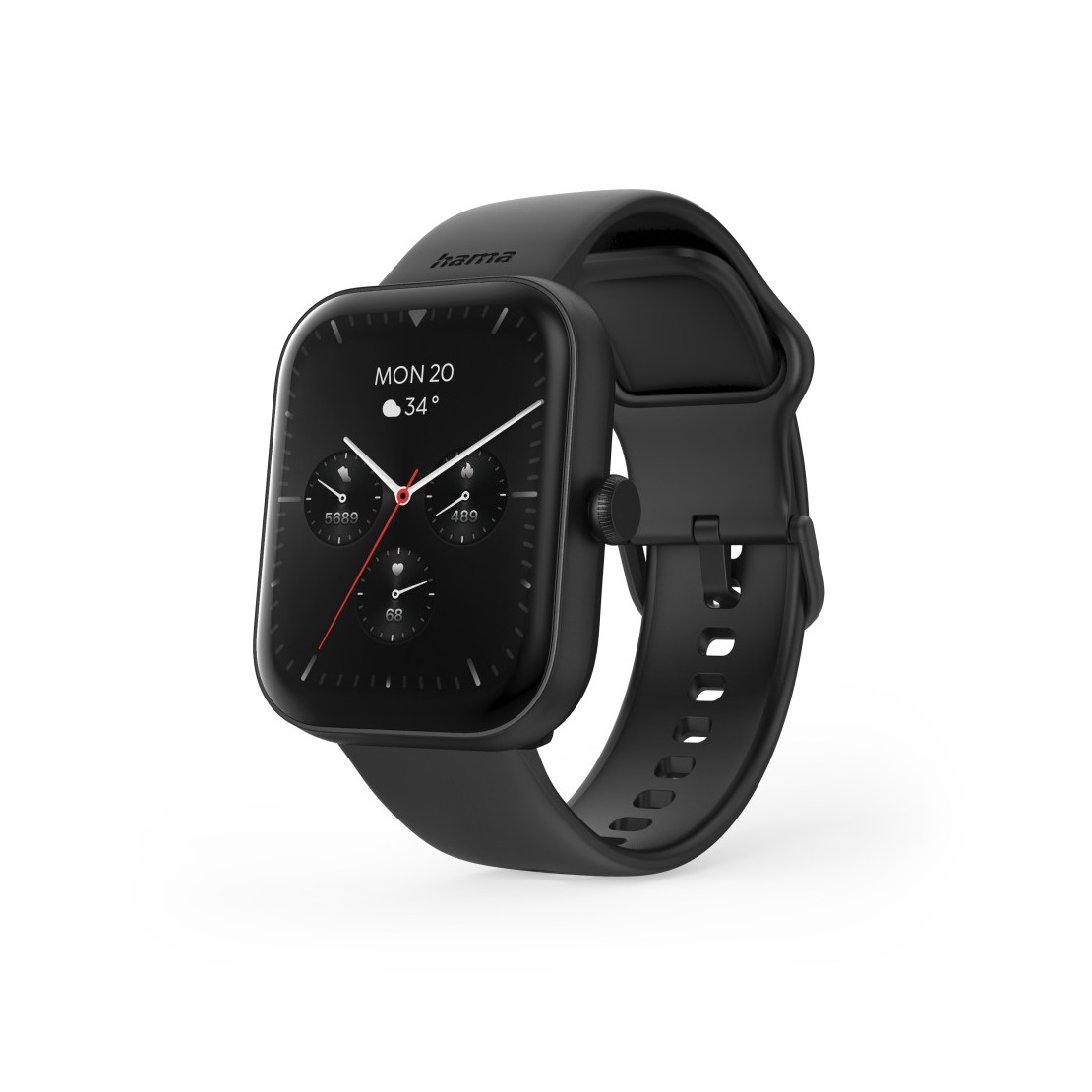 Hama Smartwatch 5000 Smartwatch Zwart | Hama