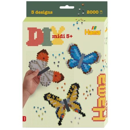 Hama Strijkkralen 2000 Stuks Vlinders | Hama