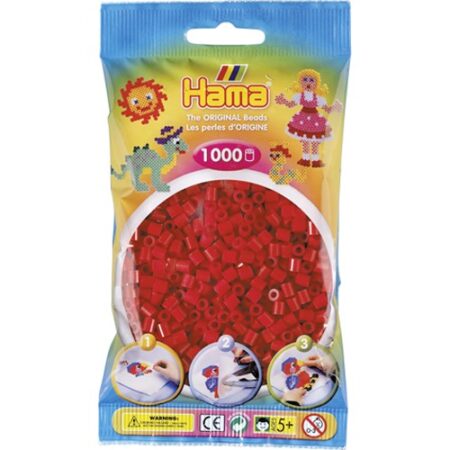 Hama Strijkkralen Donkerrood (022) | Hama