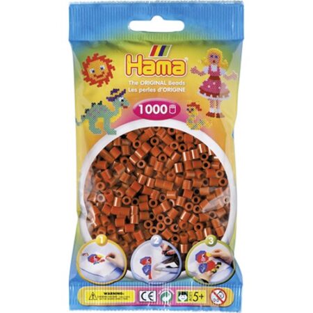 Hama Strijkkralen Fluor Bruin (020) | Hama