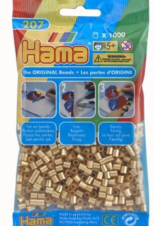 Hama Strijkkralen Goud (061) | Hama