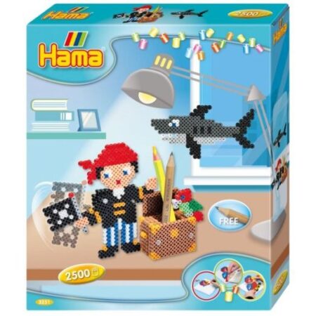 Hama Strijkkralen Piraten 2500 Delig | Hama