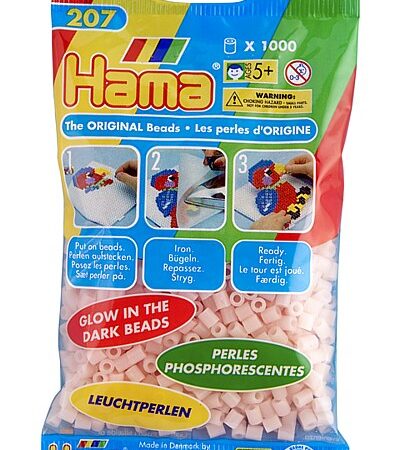 Hama Strijkkralen Rood - Glow In The Dark (056) | Hama