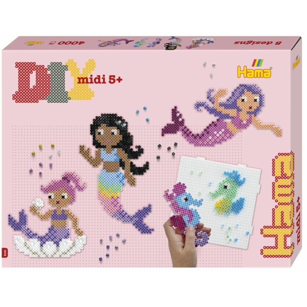 Hama Strijkkralen Set Zeemeerminnen 4000 Delig | Hama